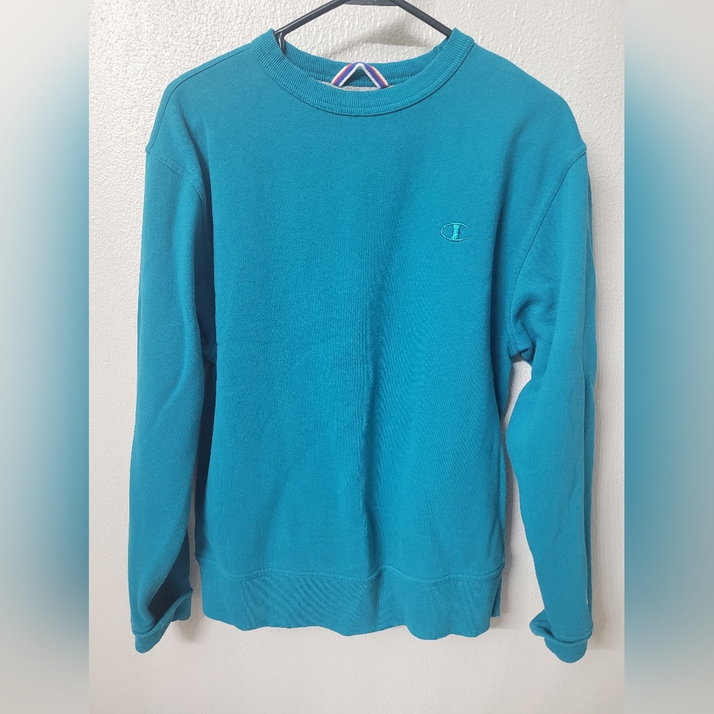 Bundle Of 2 Champion Crew Neck Sweatshirts Great Condition Small But Fit Like M